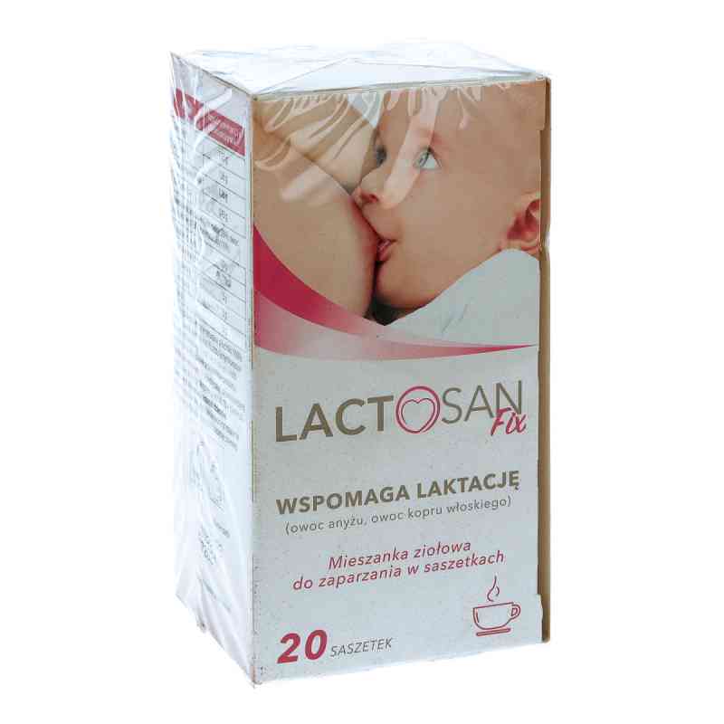 Lactosan fix herbata na pobudzenie laktacji saszetki 20 sasz. od HERBAPOL-LUBLIN S.A. PZN 08300576