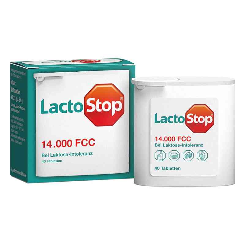 Lactostop 14.000 FCC tabletki 40 szt. od Hübner Naturarzneimittel GmbH PZN 09718259