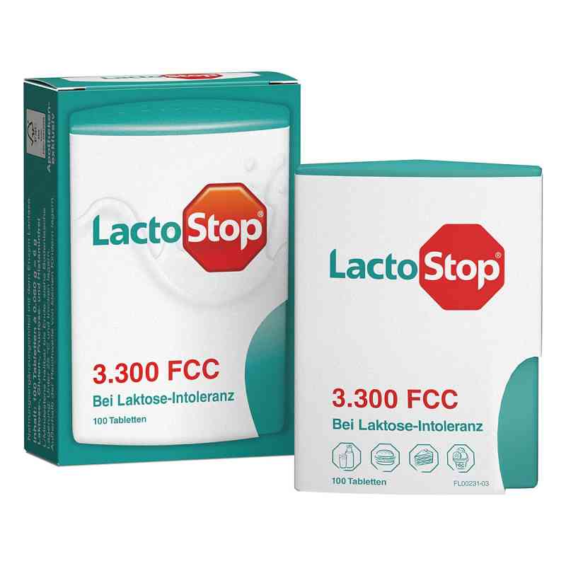 LactoStop 3300 FCC tabletki 100 szt. od Hübner Naturarzneimittel GmbH PZN 09292004