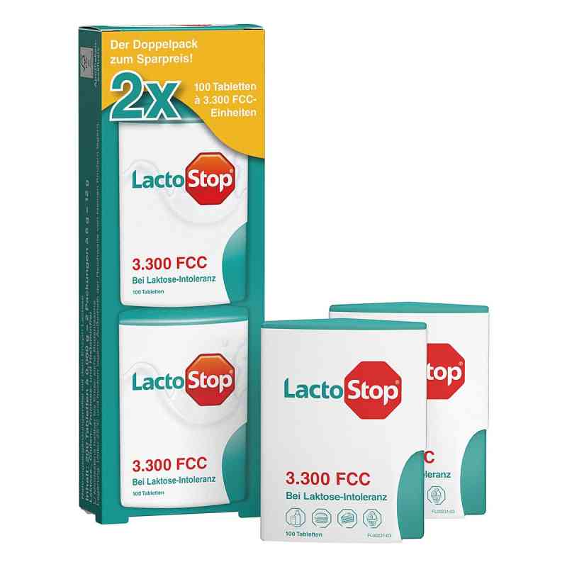 Lactostop 3.300 Fcc tabletki 2X100 szt. od Hübner Naturarzneimittel GmbH PZN 10941761