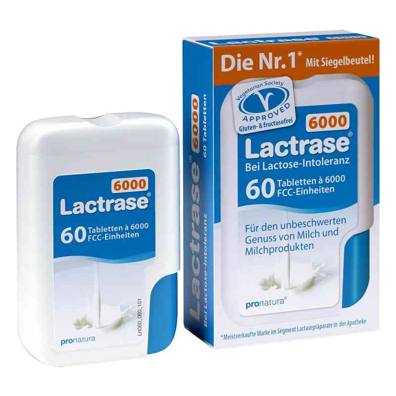 Lactrase 6.000 FCC tabletki 60 szt. od Pro Natura Gesellschaft für gesu PZN 10950122