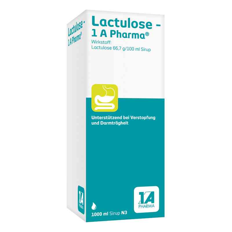 Lactulose 1a Pharma Sirup 1000 ml od 1 A Pharma GmbH PZN 01418948