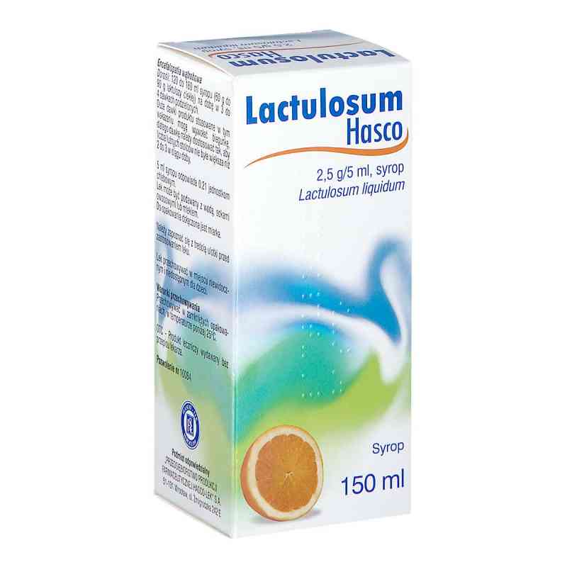 Lactulosum HASCO syrop 150 ml od PRZEDSIĘBIORSTWO PRODUKCJI FARMA PZN 08301841
