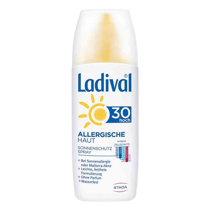 Ladiva Skóra Alergiczna spray przeciwsłoneczny SPF 30 150 ml od STADA Consumer Health Deutschlan PZN 10022652