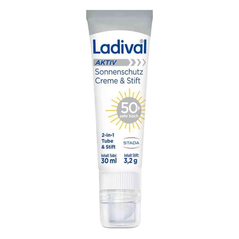 Ladival Aktivny krem przeciwsłoneczny & sztyft SPF 50+ 30 ml od STADA Consumer Health Deutschland GmbH PZN 19358603