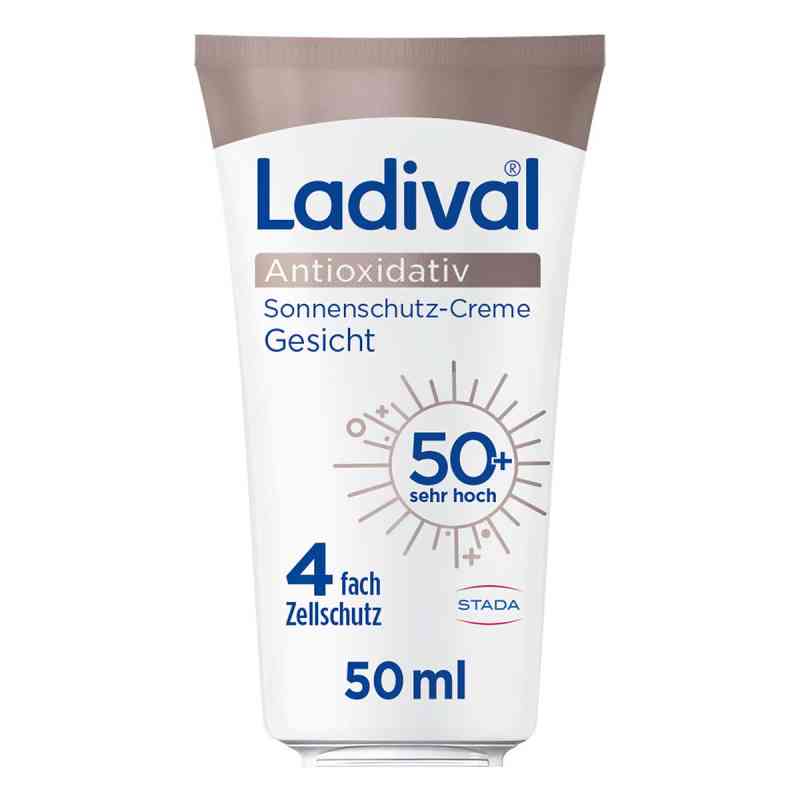 Ladival Antyoksydacyjny Krem do opalania twarzy SPF 50+ 50 ml od STADA Consumer Health Deutschland GmbH PZN 19099432