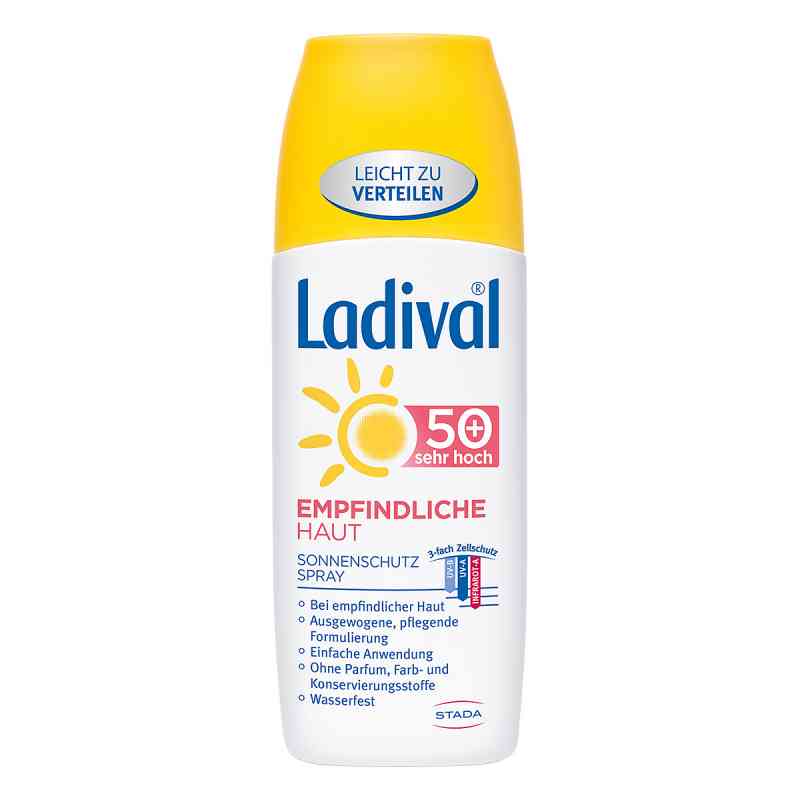 Ladival empfindliche Haut Spray Lsf 50+ 150 ml od STADA GmbH PZN 13229709