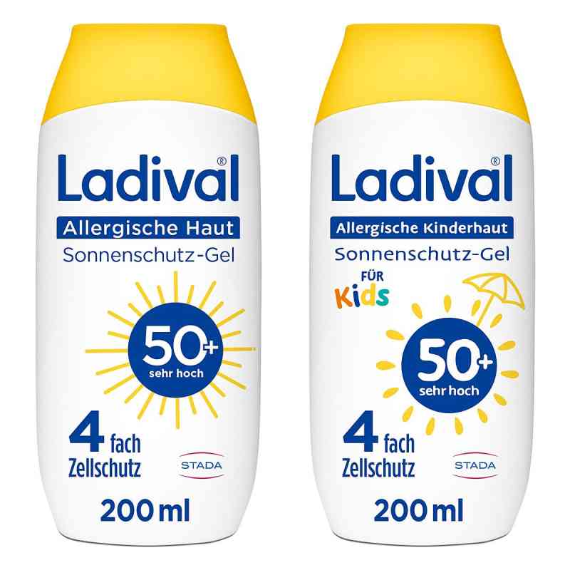 Ladival-Familien-Paket allergische Haut LSF 50  2x200 ml od STADA Consumer Health Deutschlan PZN 08100920