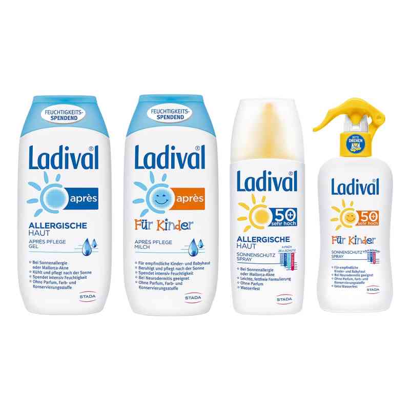 Ladival- Familien-Paket-Spray LSF 50 und Apres  1 szt. od STADA Consumer Health Deutschlan PZN 08100922