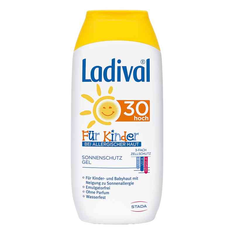 Ladival Kinder żel przeciwsłoneczny dla dzieci LFS 30 200 ml od STADA GmbH PZN 10979841