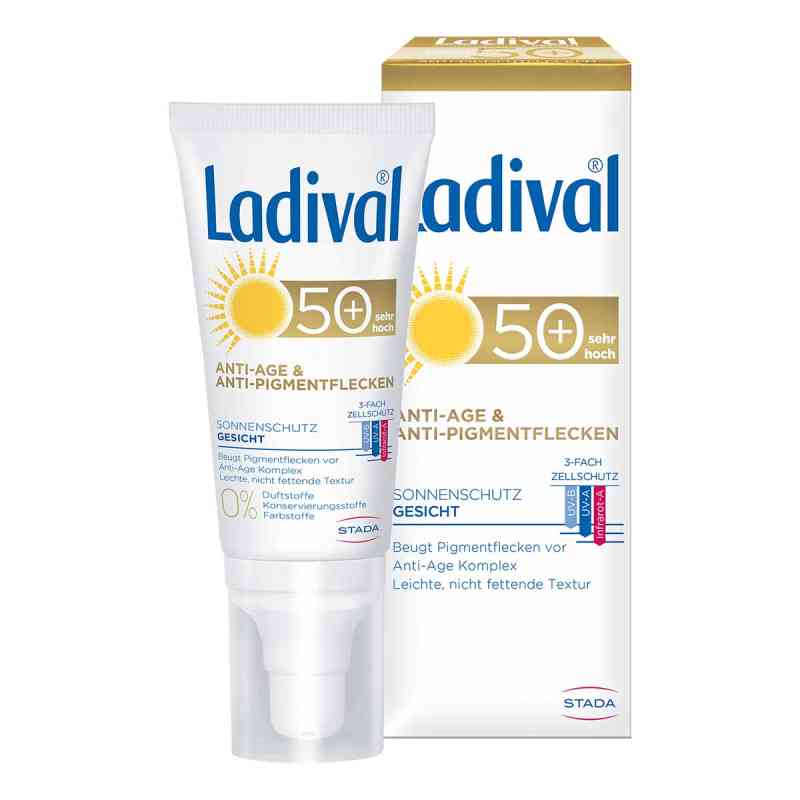 Ladival Sonnenschutz Gesicht Anti-pigm.cr.lsf 50+ 50 ml od STADA GmbH PZN 15864172