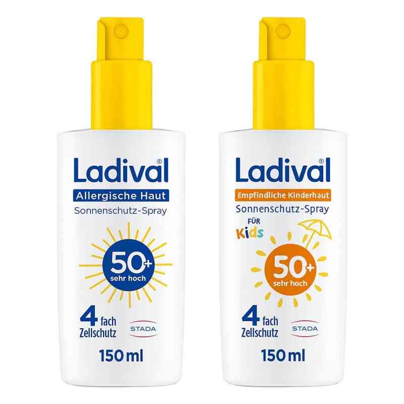Ladival-Spray-Familien-Paket LSF 50 2x150 ml od STADA Consumer Health Deutschland GmbH PZN 08100919