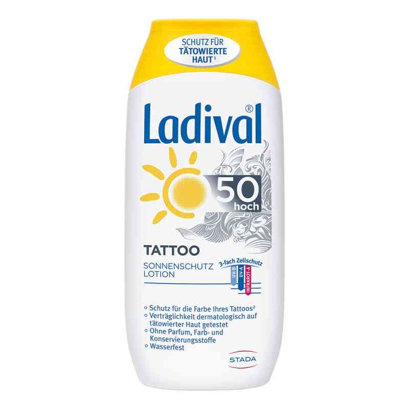 Ladival Tattoo Sonnenschutz Lotion Lsf 50 200 ml od STADA Consumer Health Deutschlan PZN 14357533