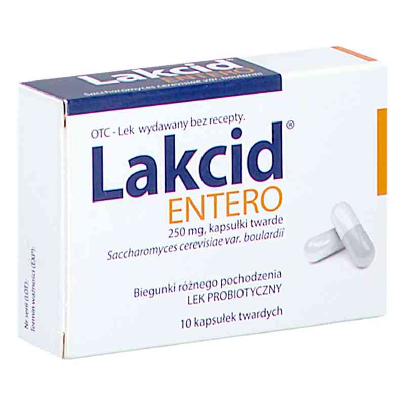 Lakcid ENTERO kapsułki 10  od ARDEYPHARM PZN 08304005