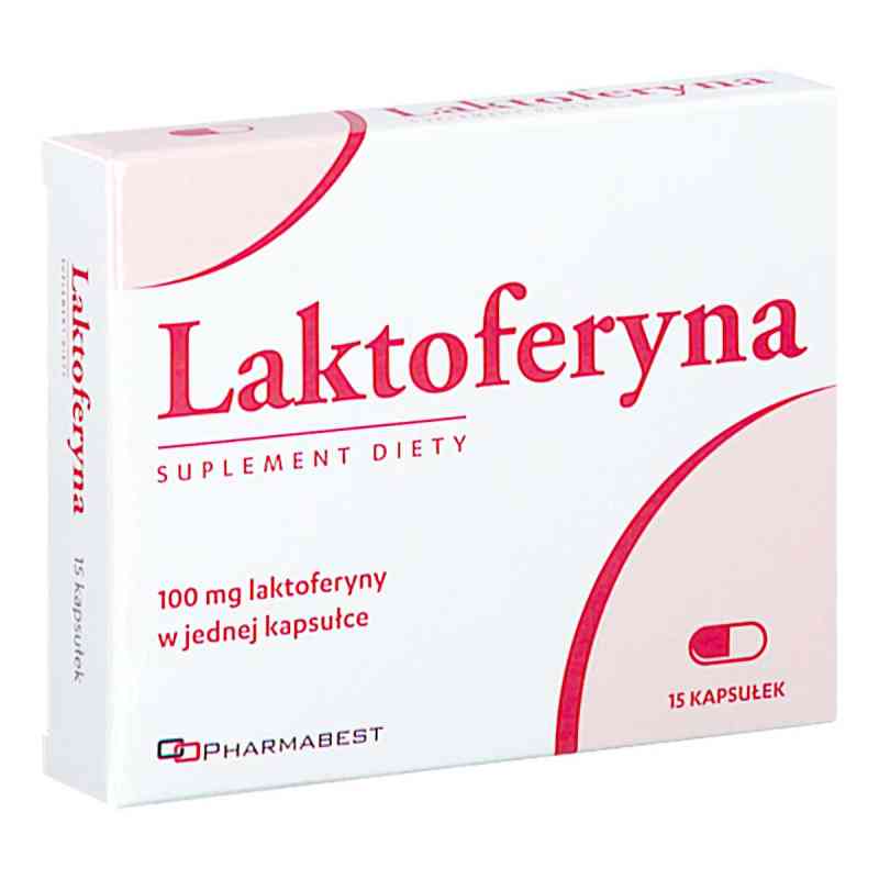 Laktoferyna kapsułki 15  od MASTER PHARM SP. Z O.O. PZN 08303549