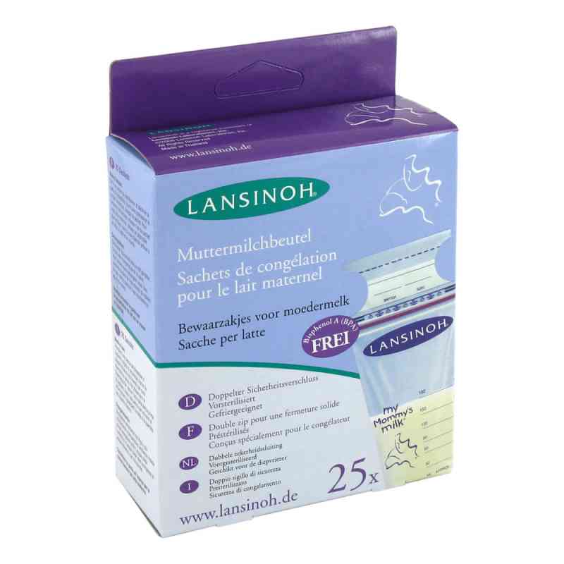 Lansinoh saszetki na mleko matki 25 szt. od Lansinoh Laboratories Inc. Niederlassung Deutschla PZN 03733192