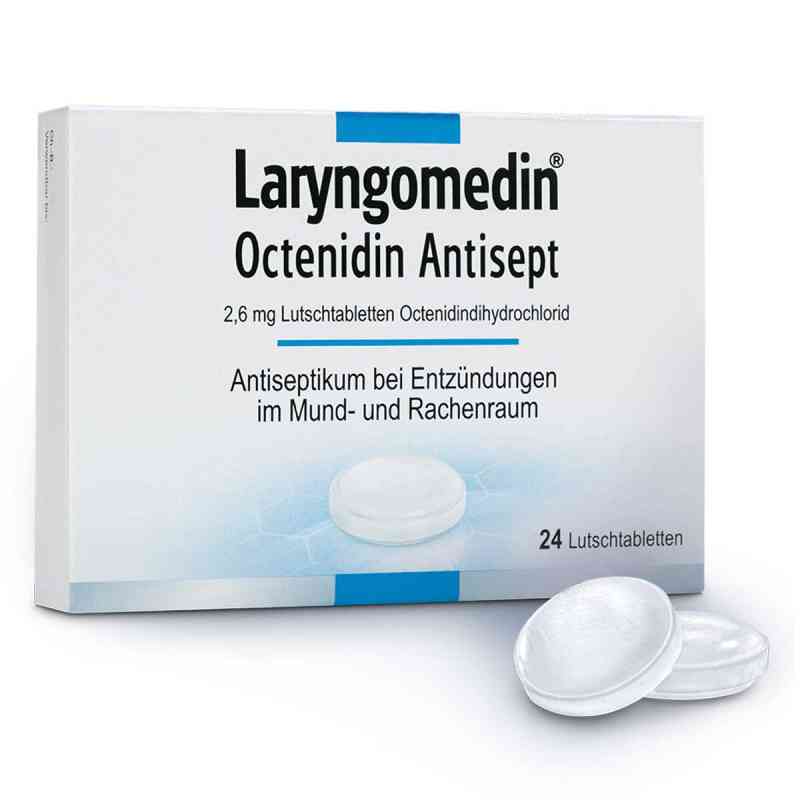 Laryngomedin Oktenidyna Antisept 2,6 mg pastylki do ssania 24 szt. od MCM KLOSTERFRAU Vertr. GmbH PZN 16000114