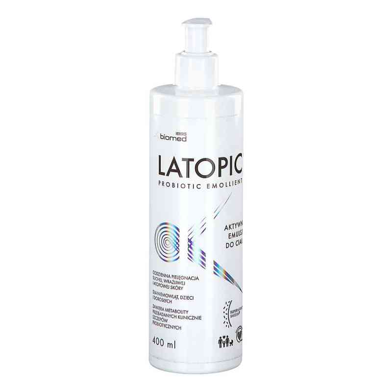 Latopic Emulsja do ciała 400 ml od INSTYTUT BIOTECHNOLOGII SUROWIC I SZCZEPIONEK BIOM PZN 08304867