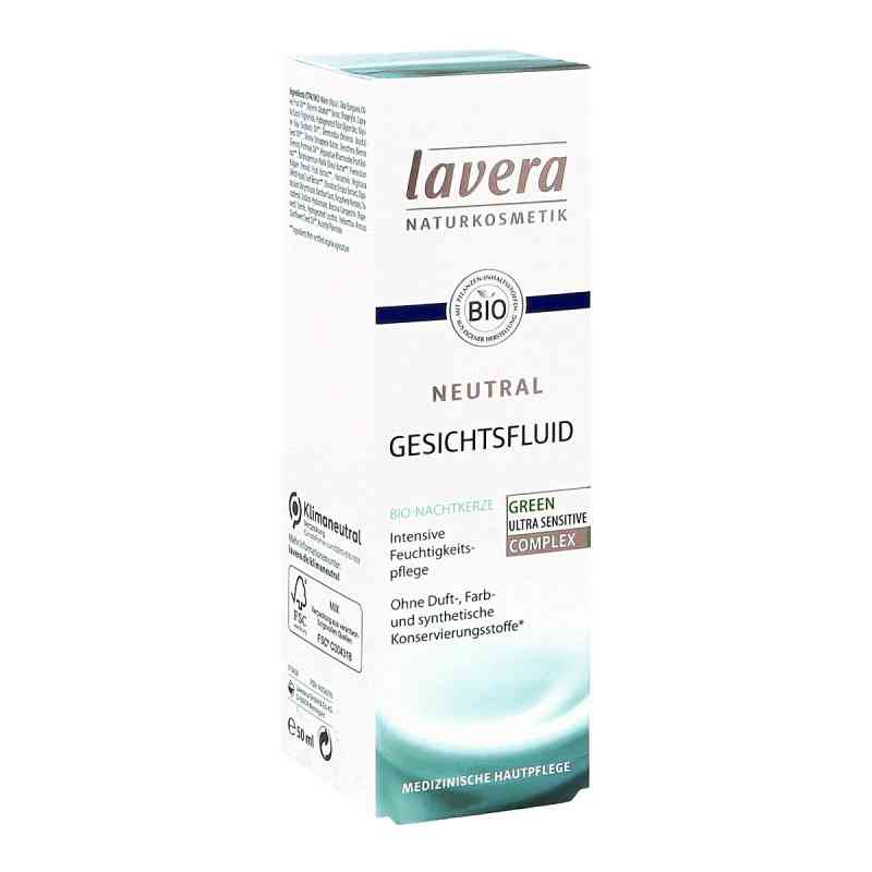 Lavera Neutral fluid do twarzy z wyciągiem z bio wiesiołka 50 ml od LAVERANA GMBH & Co. KG PZN 14024576
