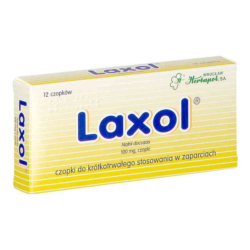 Laxol czopki 12  od WROCŁAWSKIE ZAKŁADY ZIELARSKIE 