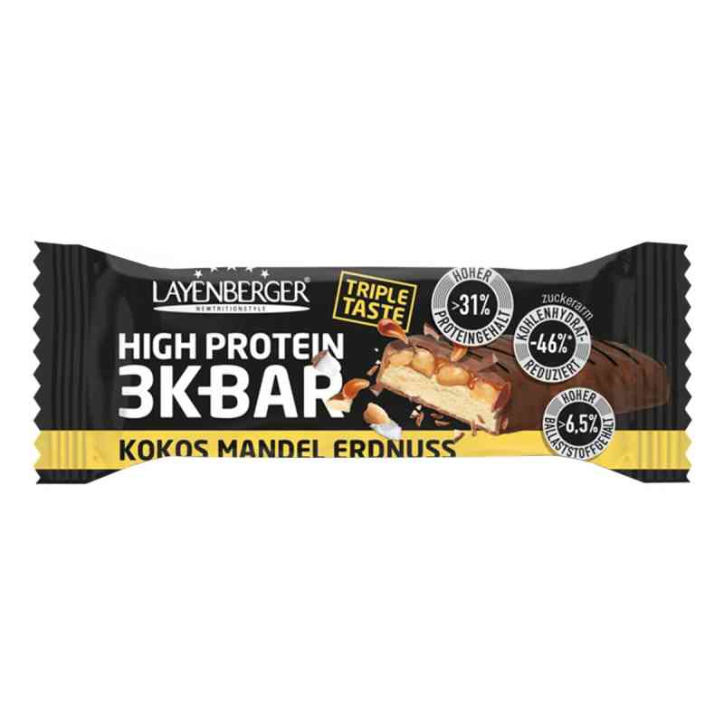 Layenberger 3k Protein Bar Triple Taste Orzech ziemny Migdał Kok 45 g od Layenberger Nutrition Group GmbH PZN 16924077