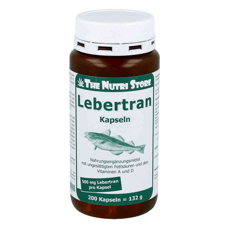 Lebertran 500 mg Kapsułki 200 szt. od Hirundo Products PZN 00134367