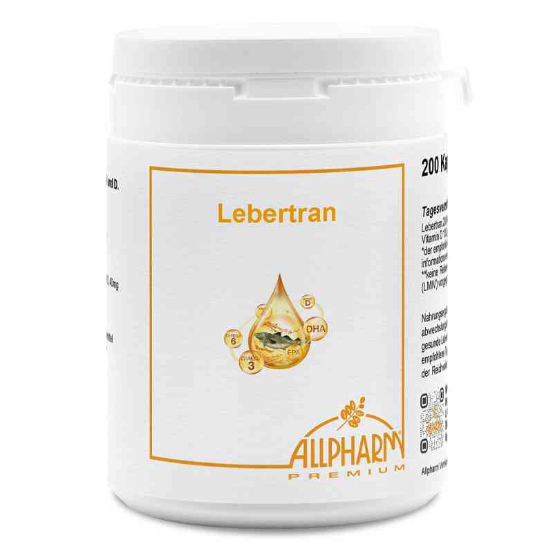 Lebertran 500 mg kapsułki 200 szt. od ALLPHARM Vertriebs GmbH PZN 05856355