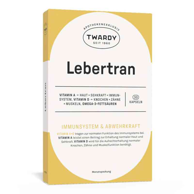 Lebertran kapsułki 30 szt. od Astrid Twardy GmbH PZN 11011343