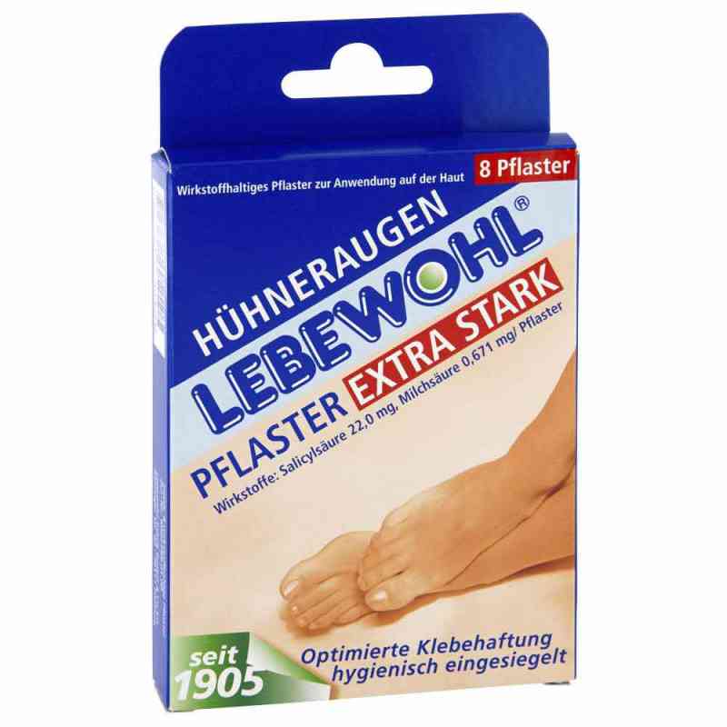 Lebewohl plaster na odciski extra mocny 8 szt. od lebewohl-Fabrik GmbH & Co. KG PZN 07798053