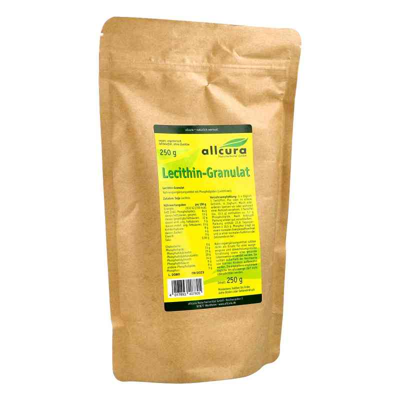Lecithin Granulat 250 g od allcura Naturheilmittel GmbH PZN 04926119