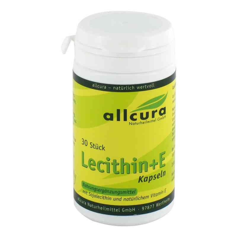 Lecytyna kapsułki + witamina E  30 szt. od allcura Naturheilmittel GmbH PZN 04672481
