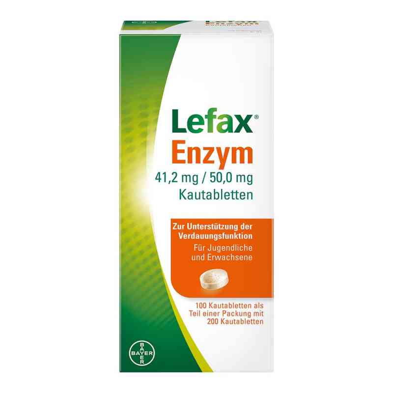 Lefax Enzym Kautabletten 200 szt. od Bayer Vital GmbH PZN 14330008