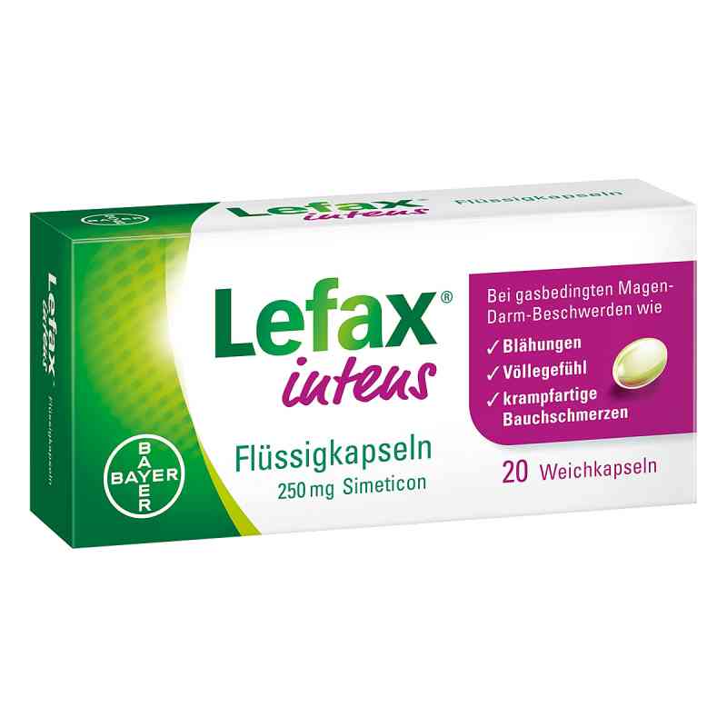 Lefax intens Kapsułki z symetykonem  20 szt. od Bayer Vital GmbH PZN 10537847