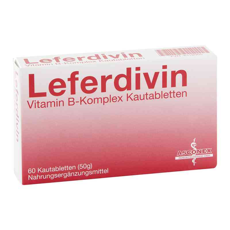 Leferdivin Vitamin B Komplex tabletki do żucia 60 szt. od ASCONEX FORMENTERA S.L. PZN 06118955