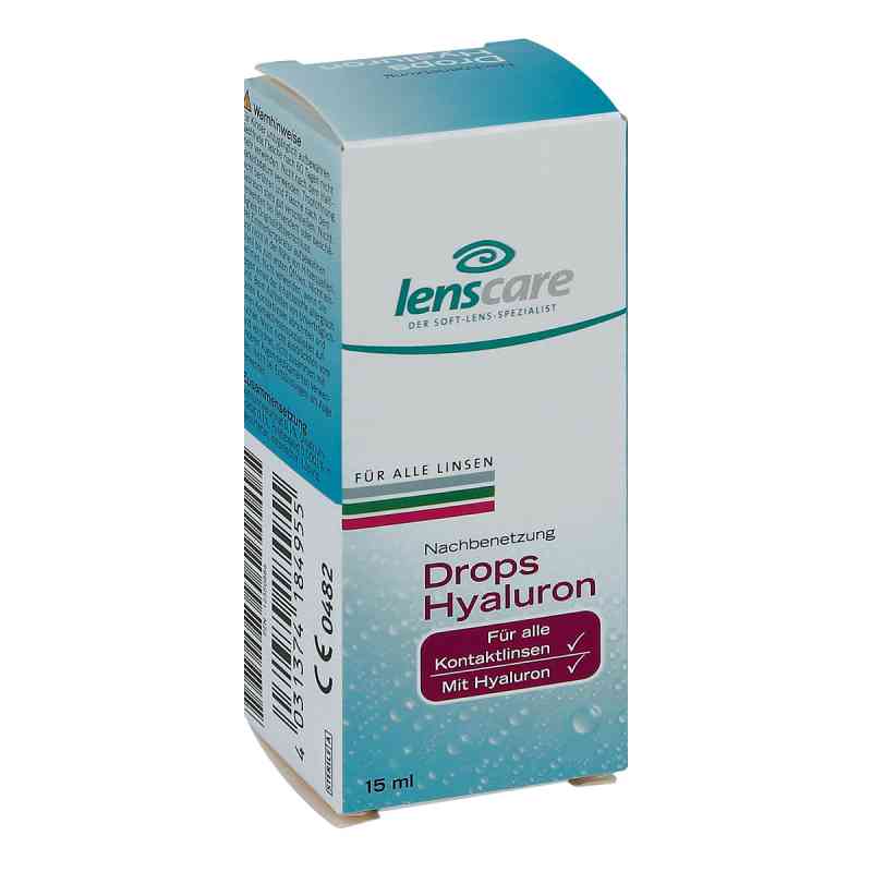 Lenscare Drops Hyaluron roztwór 15 ml od POLINELLI S.R.L. PZN 12350886