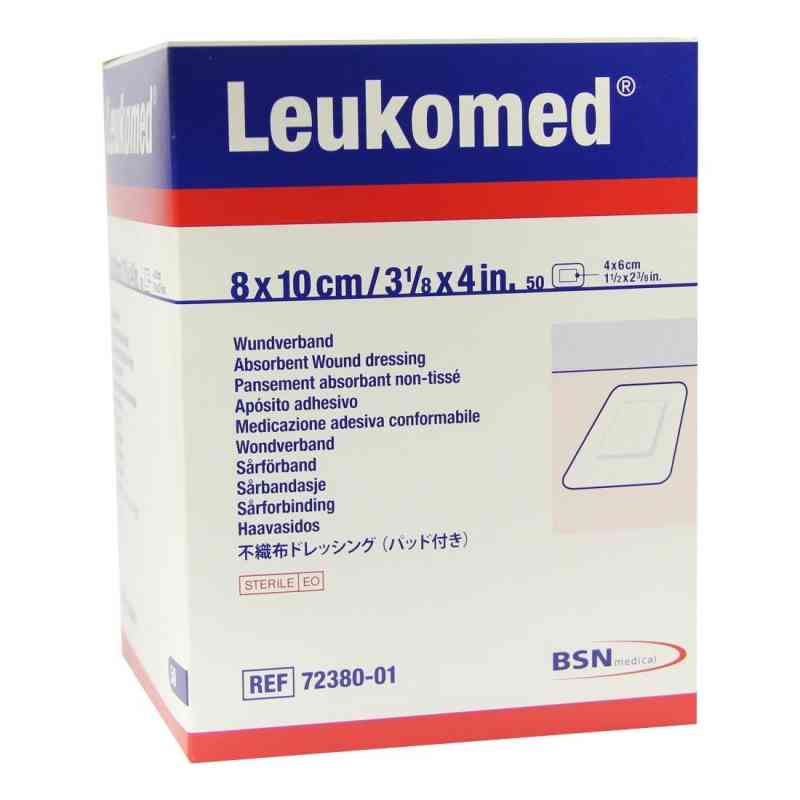 Leukomed plastry sterylne 8x10 cm 50 szt. od BSN medical GmbH PZN 01050715