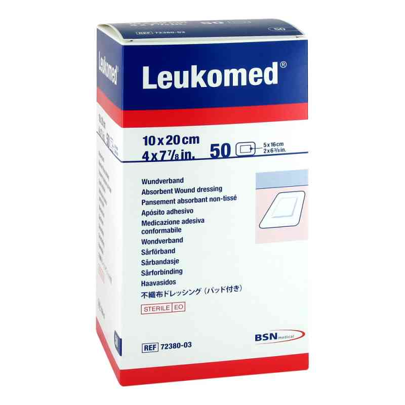 Leukomed Skin Sensitive Steril 10 x 20 cm 50 szt. od BSN medical GmbH PZN 01050827