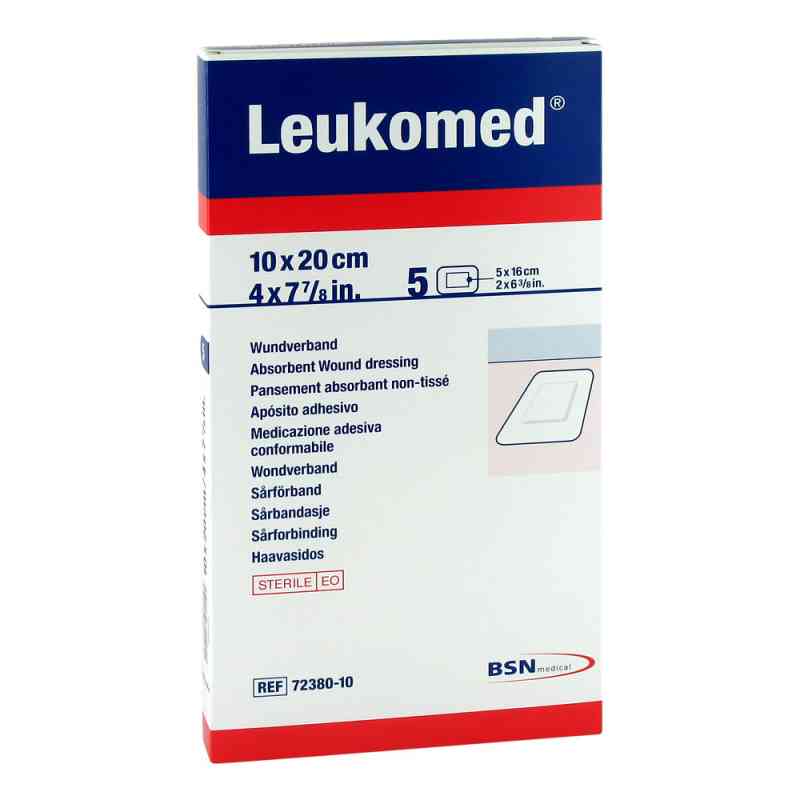 Leukomed sterile Pflaster 10x20 cm 5 szt. od BSN medical GmbH PZN 01050744