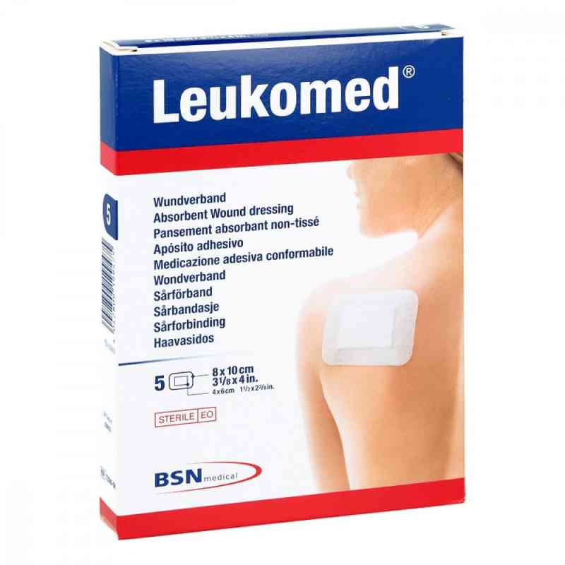 Leukomed sterylny plaster 8x10 cm 5 szt. od BSN medical GmbH PZN 01050939