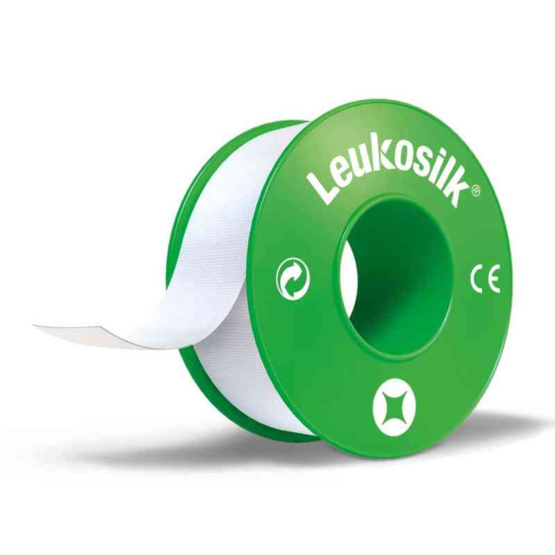 Leukosilk  plaster 5m x 1,25cm, rolka 1 szt. od BSN medical GmbH PZN 00626219