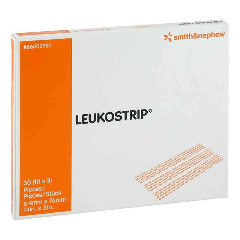 Leukostrip Wundnahtstreifen 6,4 x 76 mm 10X3 szt. od Smith & Nephew GmbH PZN 07610380