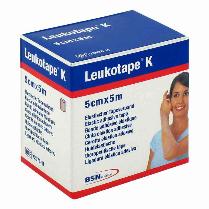 Leukotape K 5 cm hautfarben Verband 1 szt. od BSN medical GmbH PZN 01907357