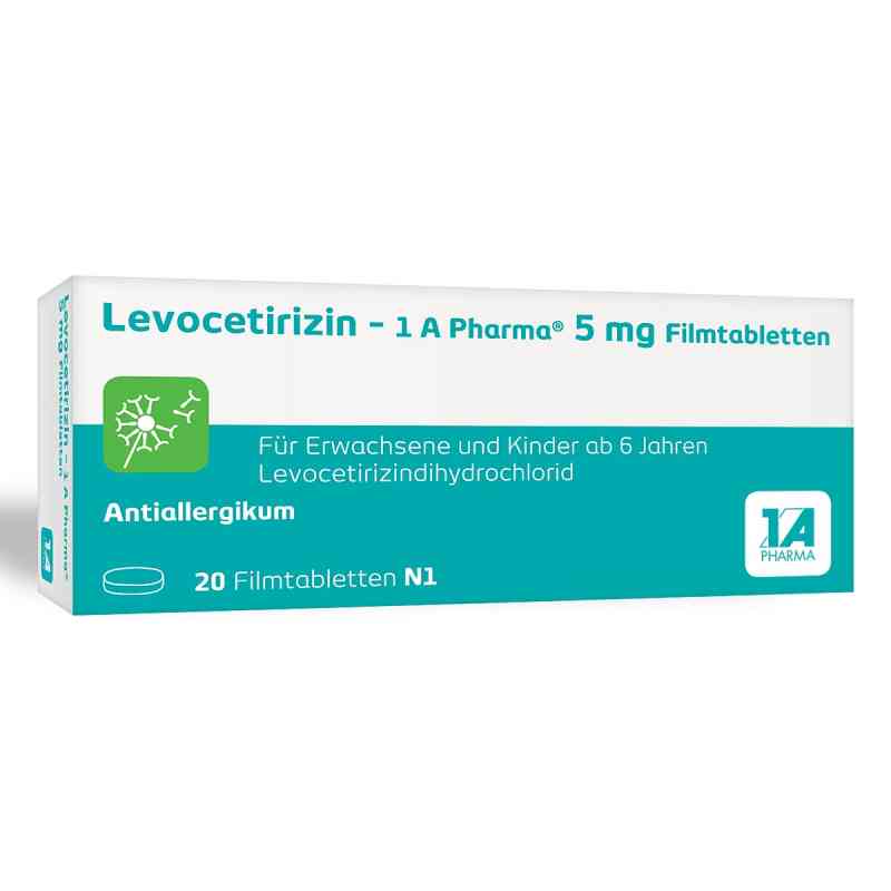 Lewocetirizyna-1a Pharma 5 mg tabletki powlekane 20 szt. od 1 A Pharma GmbH PZN 14243947
