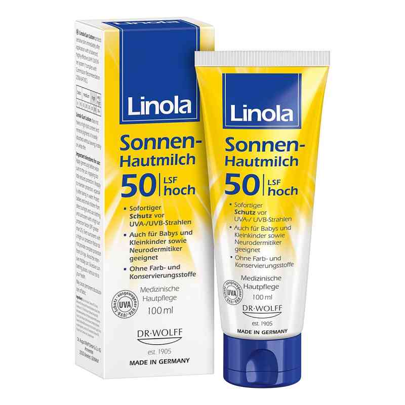 Linola mleczko do ciała LSF 50 100 ml od Dr. August Wolff GmbH & Co.KG Arzneimittel PZN 11637166