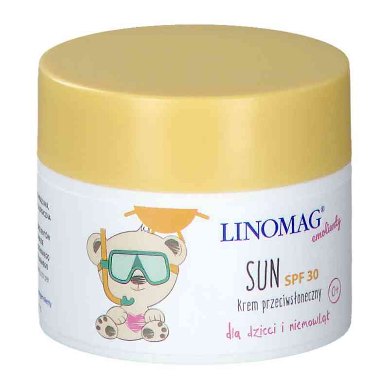 Linomag Sun SPF 30 krem przeciwsłoneczny 50 ml od PRZEDSIĘBIORSTWO FARMACEUTYCZNE  PZN 08301974