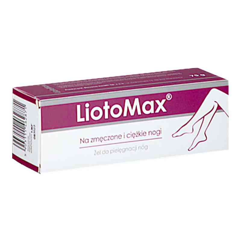 LIOTOMAX Żel do pielęgnacji nóg 75 g od BIOVENA HEALTH SP. Z O.O. PZN 08303086