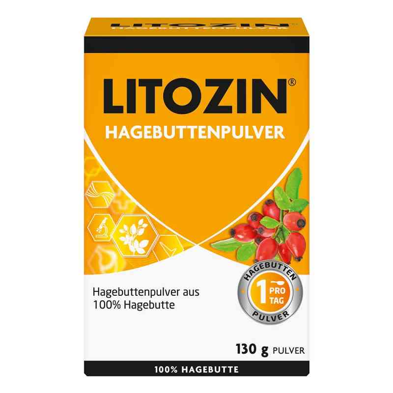 Litozin proszek z owoców dzikiej róży 130 g od Queisser Pharma GmbH & Co. KG PZN 11523155