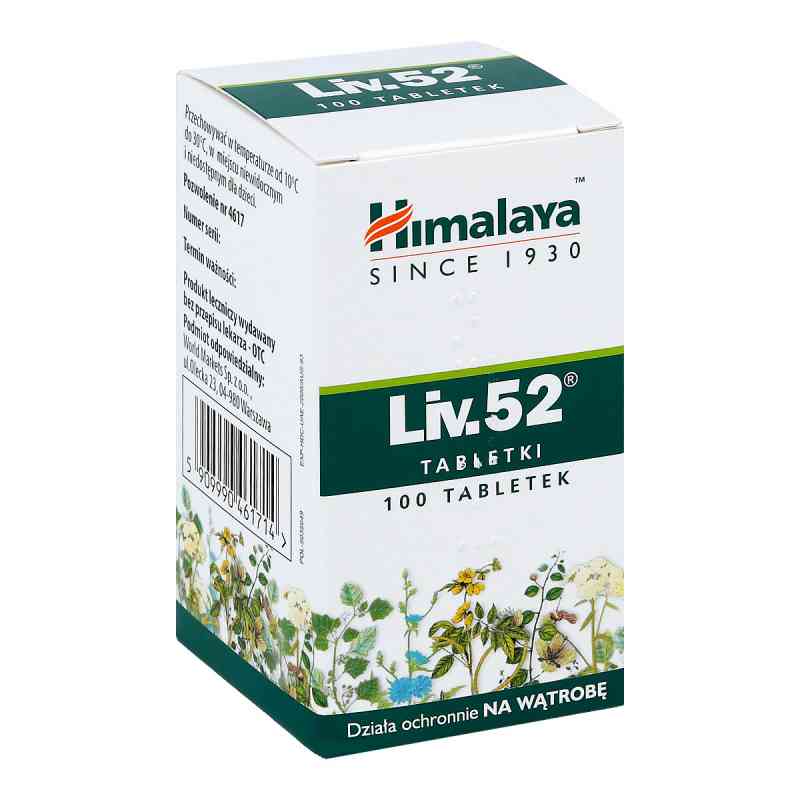 Liv 52 100 tabl. od WORLD MARKETS SP. Z O.O. PZN 08300507