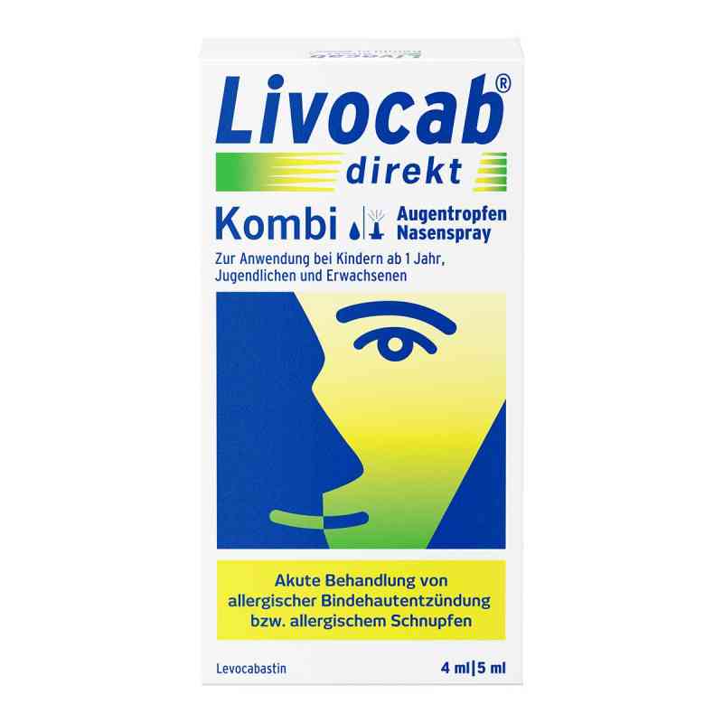 Livocab direkt Kombi krople do oczu i aerozol do nosa 1 op. od Kenvue Germany GmbH (OTC) PZN 00676789