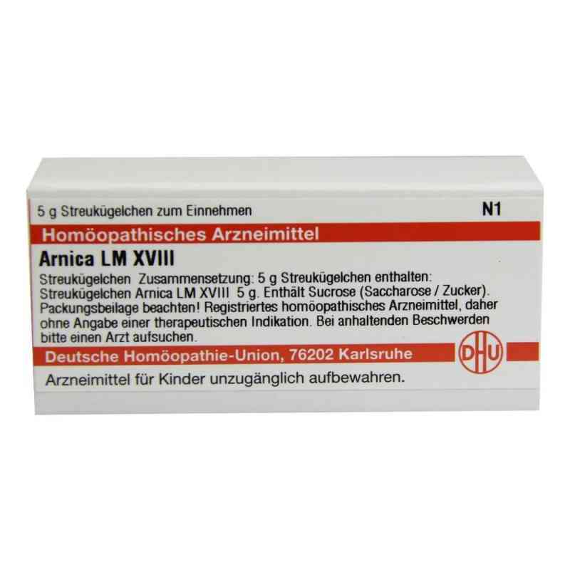 Lm Arnica Xviii Globuli 5 g od DHU-Arzneimittel GmbH & Co. KG PZN 02658695